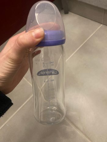 Biberon lansinoh verre spécial allaitement 240 ml