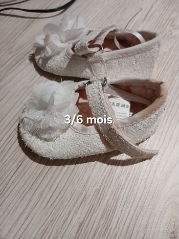 Ballerine bébé fille 3/6 mois