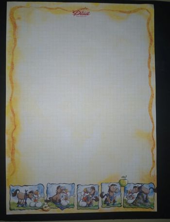 Diddl - Feuille A4 neuve - 0,60€