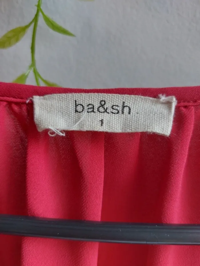 Blouse Ba&sh – S – Rouge – État : Excellent - photo numéro 3