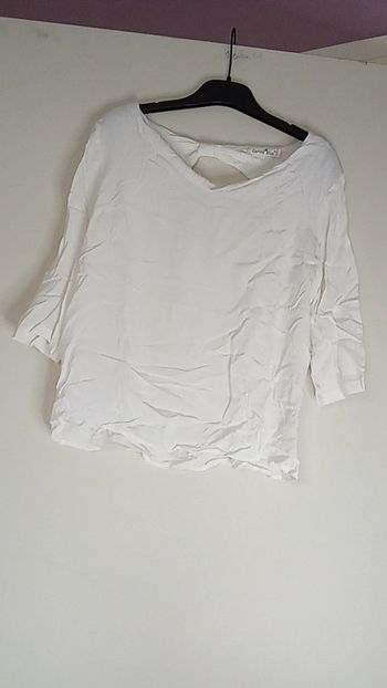 Tee-shirt blanc 🤍 - Cerise Blue - Taille S