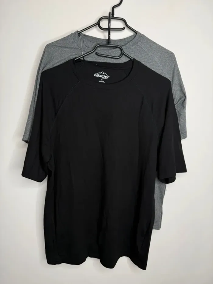 🖤 Lots teeshirt Glacier / noir - gris T/M 🖤 - photo numéro 3