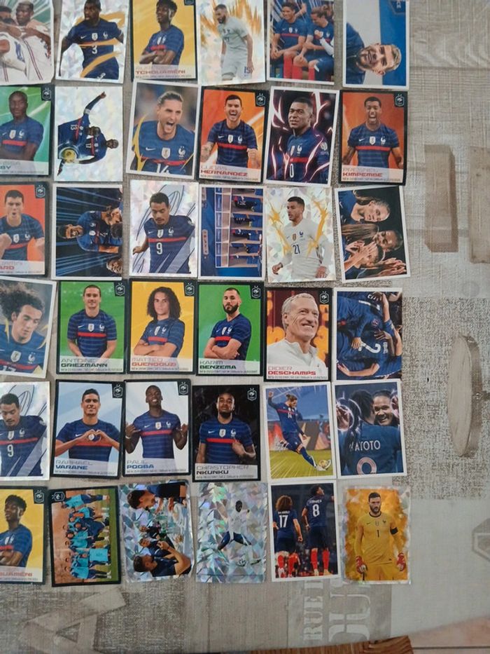 Lot de 56 stickers foot - photo numéro 4