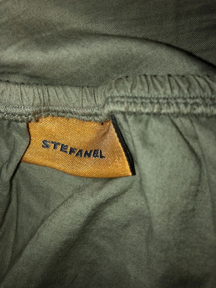 Jupe kaki 38 Stefanel - photo numéro 6