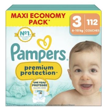 Couche taille 3 Premium protection