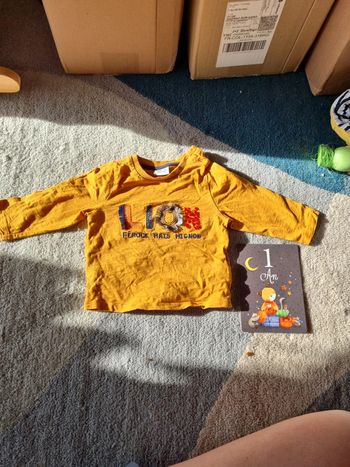 Tee shirt tape à l'oeil 12 mois