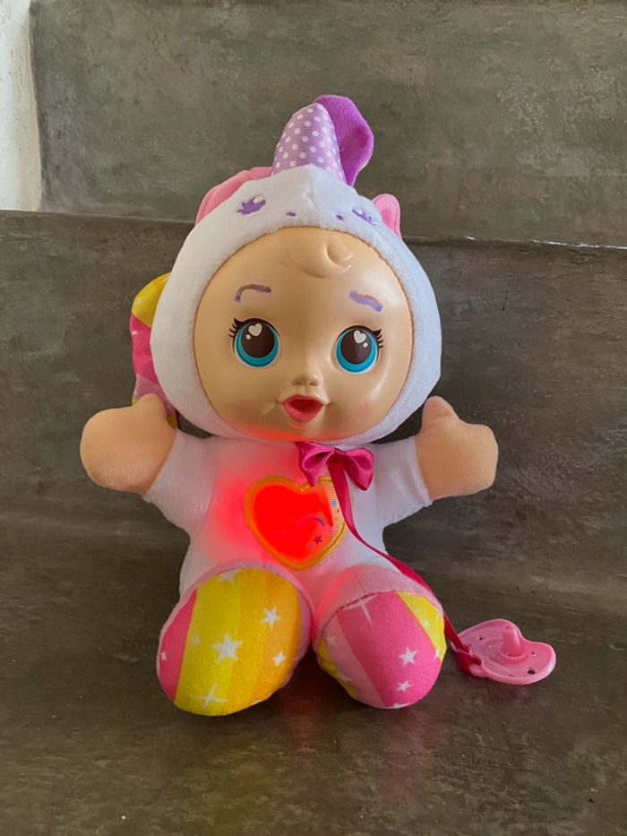 VTech - poupée Little Love - Paillette Licorne Arc-en-Ciel