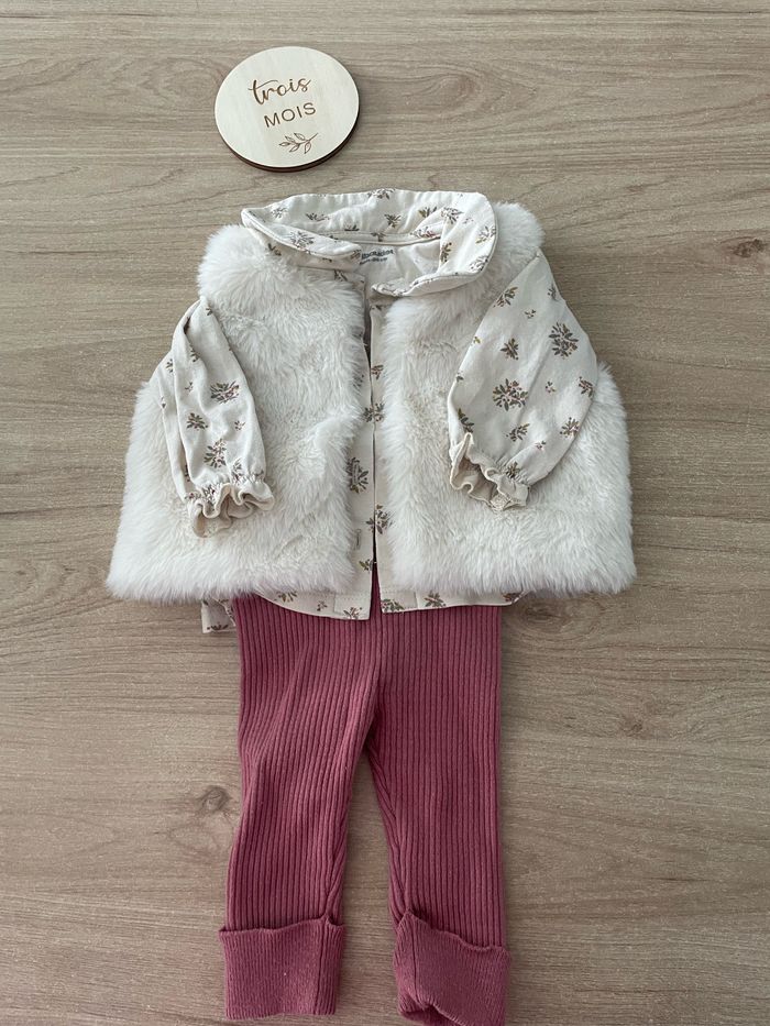 Ensemble bébé fille Vertbaudet 3 mois