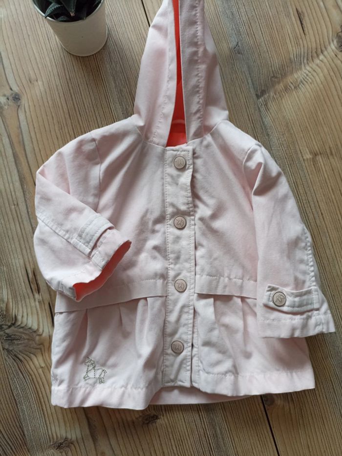 Veste fille imperméable 6 mois - photo numéro 3