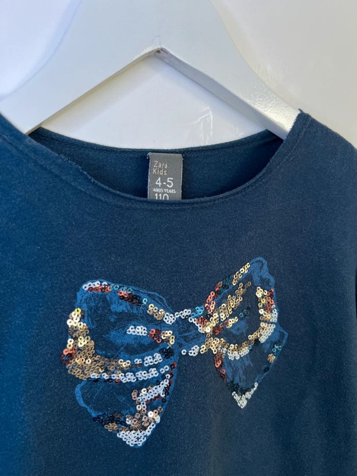 T shirt Zara 4-5ans - photo numéro 2