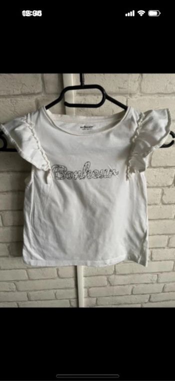 Tee shirt vertbaudet taille 8 ans