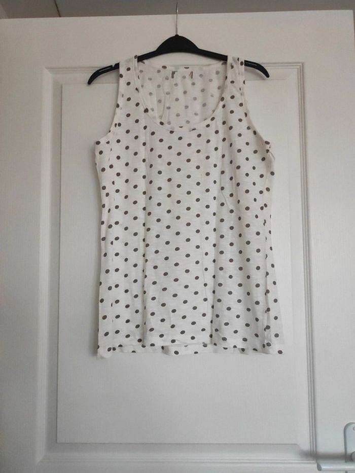 Débardeur à pois