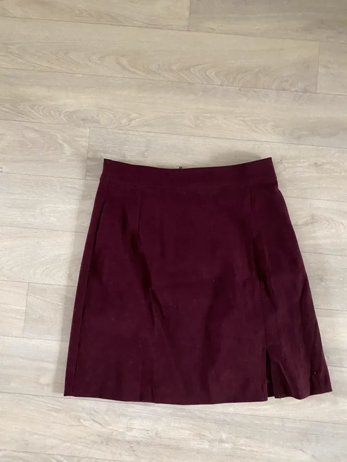 Jupe en velour