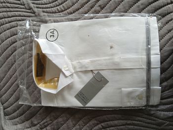Chemise garçon blanche 3 ans
