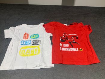 Lot de 2 t-shirt 18 mois