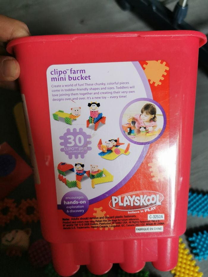 Jeu Playskool clipo farm 30 pièces - photo numéro 2