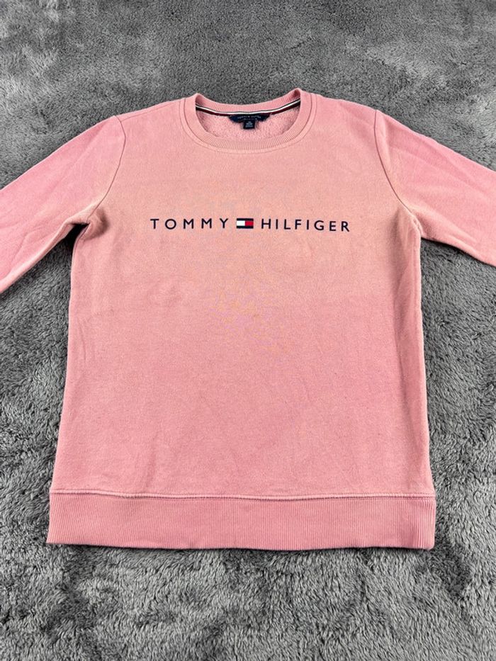 Pull rose orangé Tommy Hilfiger Taille XS - photo numéro 6