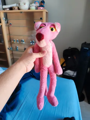 Peluche panthère rose