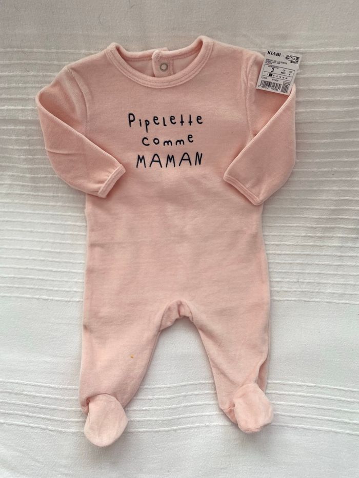Pyjama pipelette 3 mois