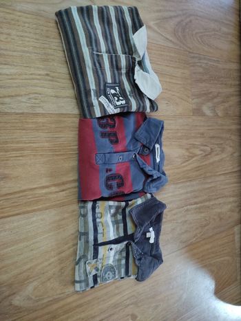 Lot de 3 polos 3 ans