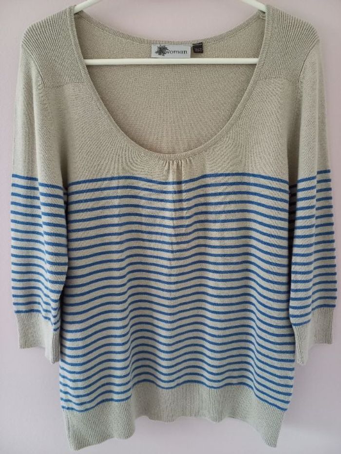 Pull manches 3/4 taille 38/40