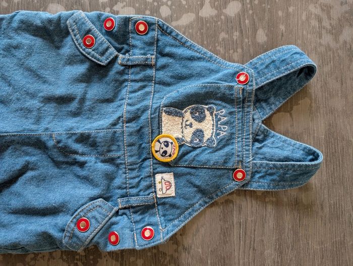 Salopette panda - photo numéro 2