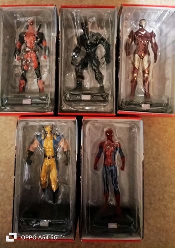 Lot de 5 figurines marvel 
