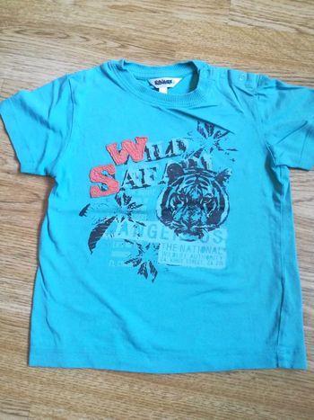 T-shirt turquoise