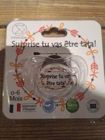 Tétine annonce