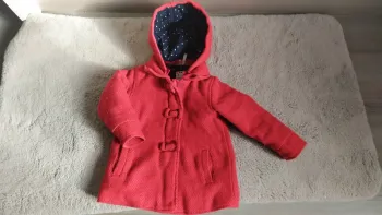 Manteau rouge Orchestra 23 mois