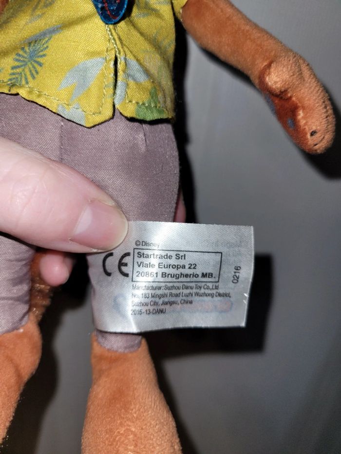 Peluche renard zootopie nick - photo numéro 3