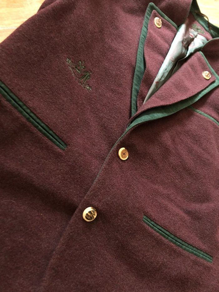 🇦🇹Blazer vintage autrichien en laine Distler wool tyrolean trachten blazer🇦🇹 - photo numéro 9