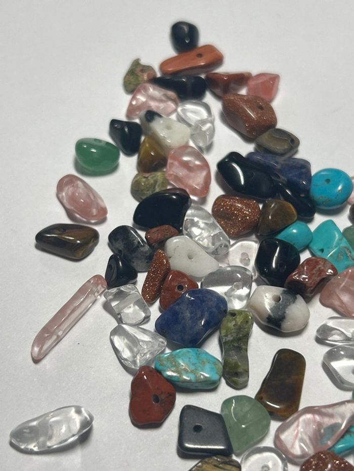 A808, Ensemble de perles chips - photo numéro 2