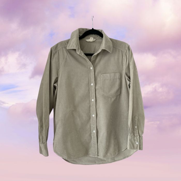 Chemise côtelée
