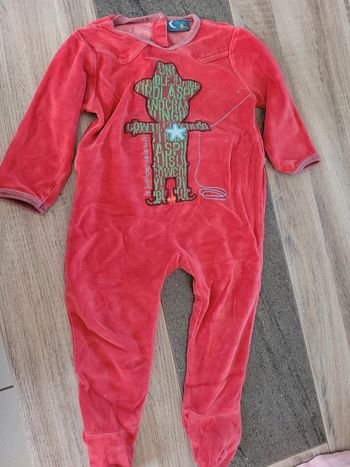 Pyjama 1 pièce- Du pareil au même 18 mois