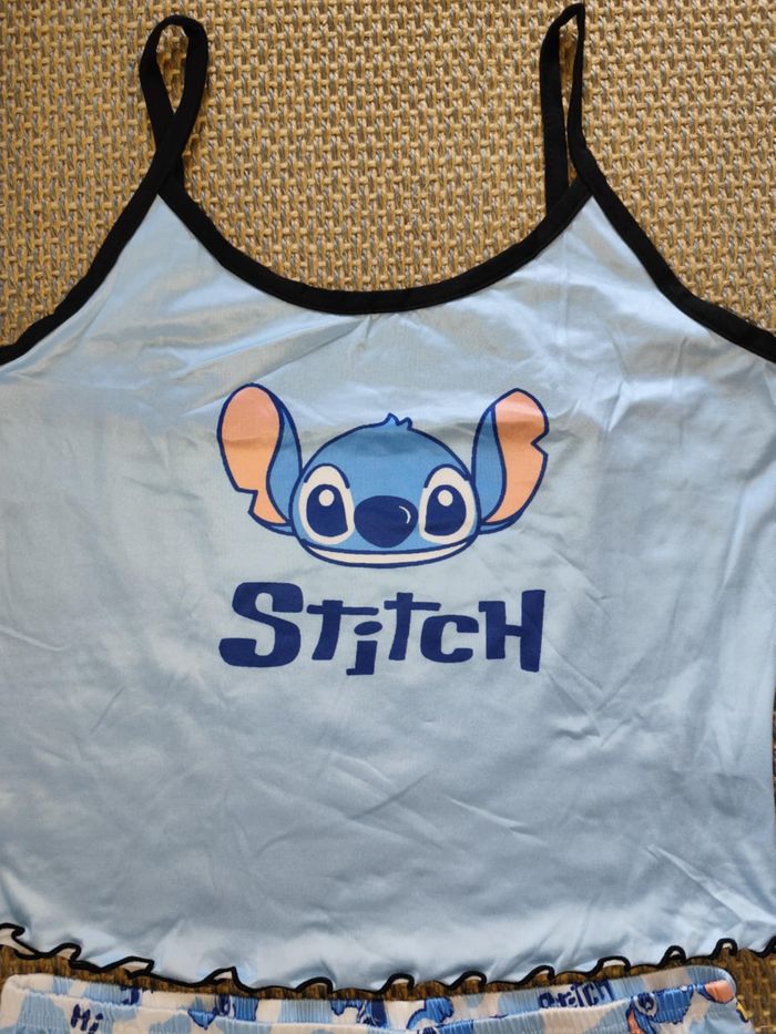 Pyjama short Stitch ,taille M , neuf - photo numéro 2