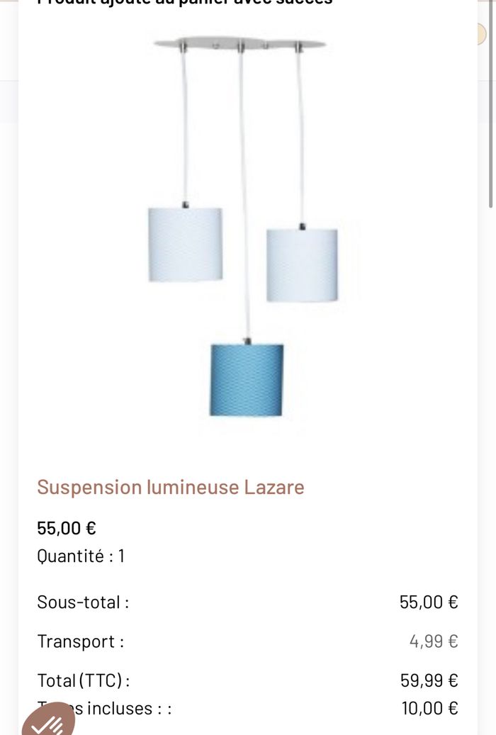 Suspension luminaire bébé enfant - photo numéro 4