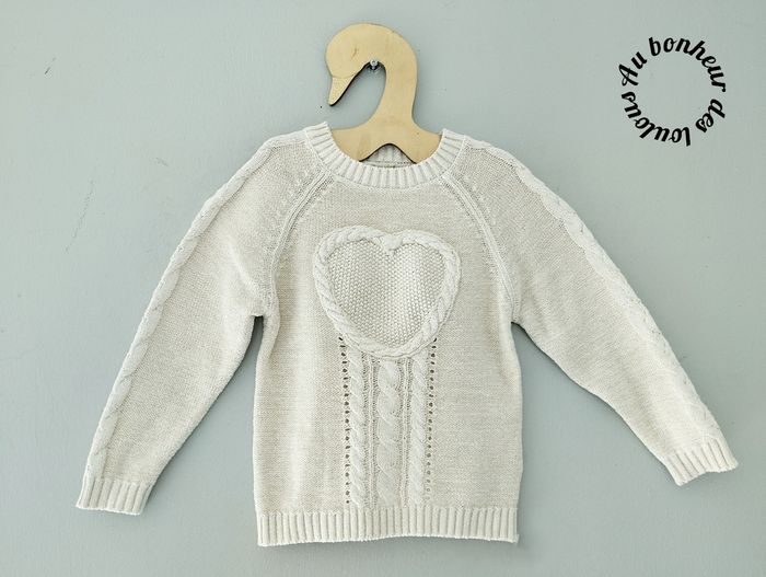 4 ans pull Vertbaudet ( Vertbaudet ne taille pas très grand)