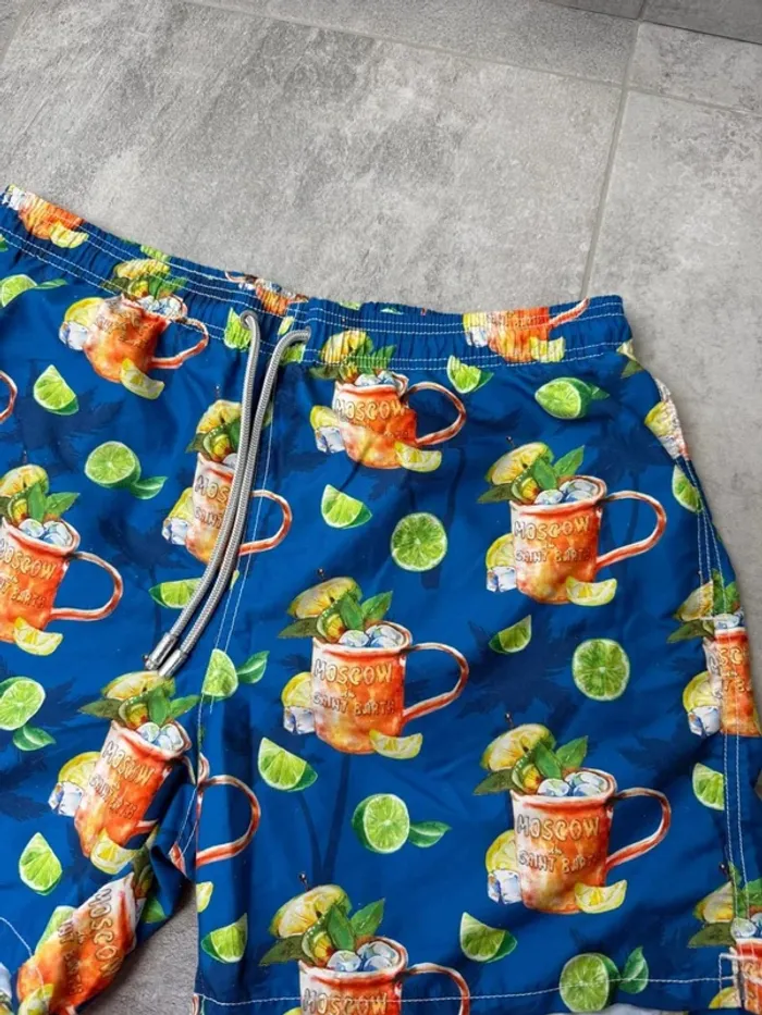 Magnifique Short maillot MC2 Saint Barth homme XXL comme neuf - photo numéro 2
