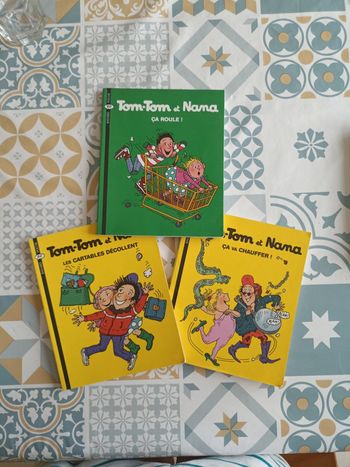 Lot de livre tom Tom et nana