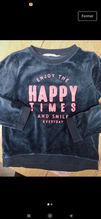 Pull fille 6ans h&m