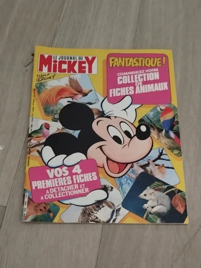 Lot Vintage 7 magazines Journal de Mickey année 1983 L058 - photo numéro 9