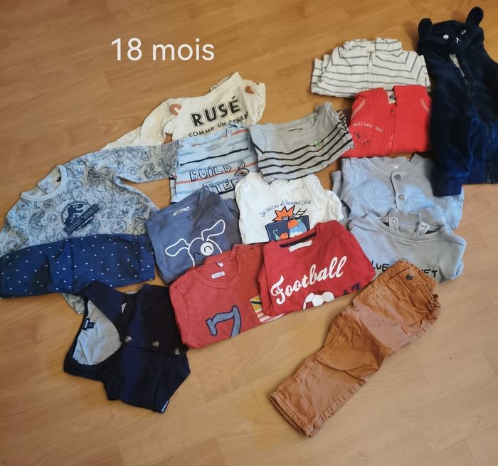 Lot vêtements 18 mois