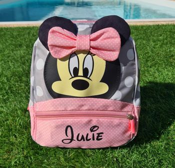Sac maternelle minnie personnalisé