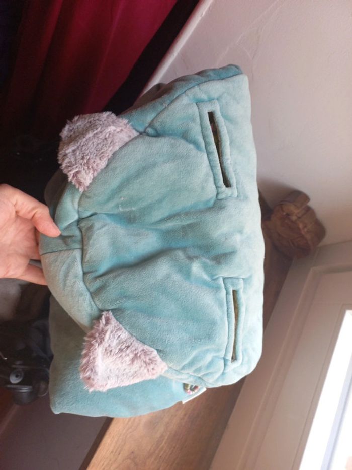 Magnifique nid d'ange /turbulette pour poussette ou cosy de bébé mixte - photo numéro 4