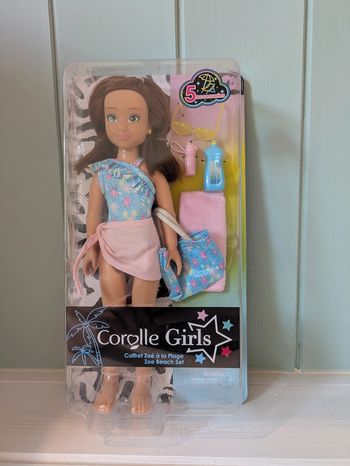 Corolle girls zoé à la plage