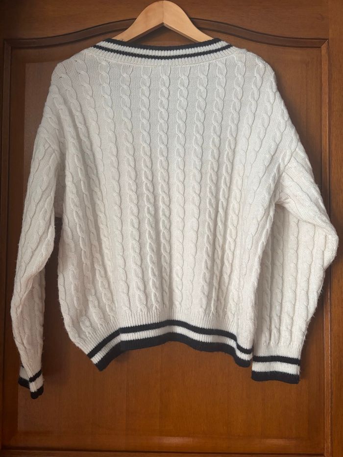 Pull blanc - photo numéro 2