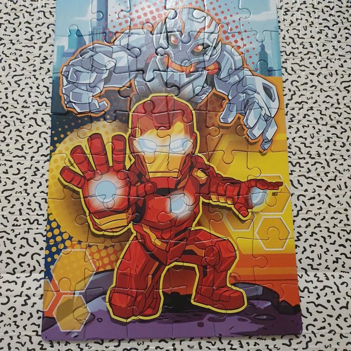 3 puzzles super heros - photo numéro 2