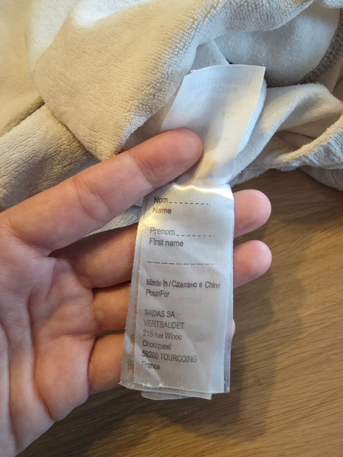 Pyjama velours une pièce 3 mois - photo numéro 6