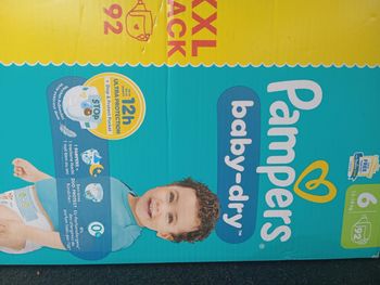 Carton Papmars baby dry
